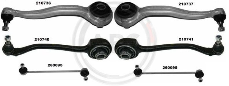 Zestaw wahaczy A.B.S. 219904 2033303911S2