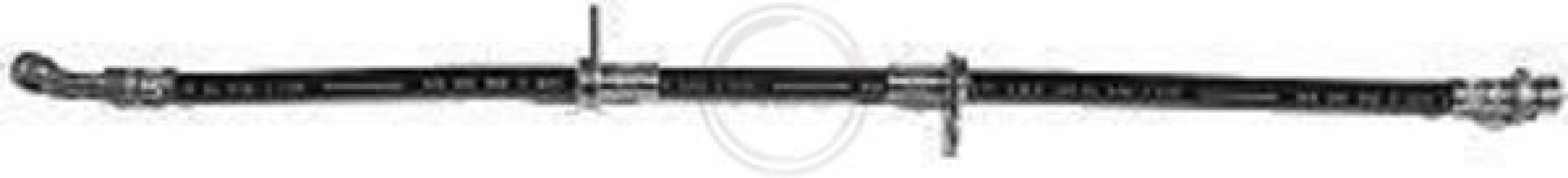 Przewód hamulcowy giętki A.B.S. SL4270 46430SK3E01