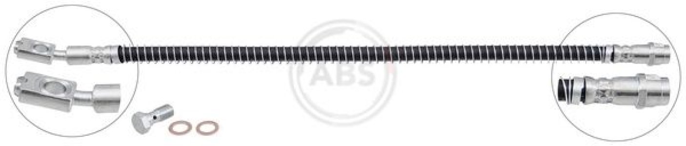 Przewód hamulcowy giętki A.B.S. SL6129 7L6611776