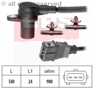 Czujnik położenia wału FACET 1.953.587 396004X100
