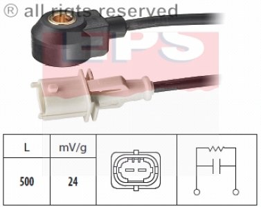 Czujnik spalania stukowego FACET 1.957.030 46469867