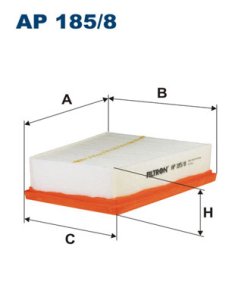 Filtr powietrza FILTRON AP185/8 C2030