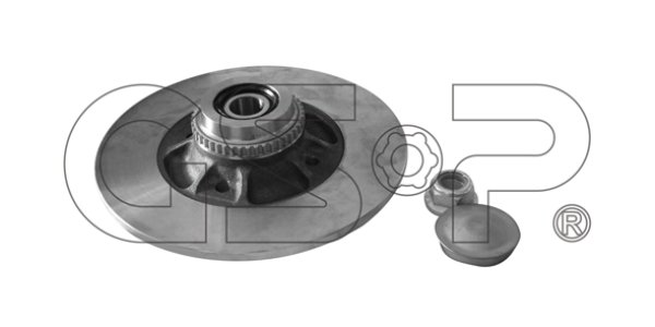 Łożysko. zestaw naprawczy piasty GSP 9225039K 7701204901