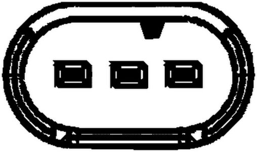 Czujnik położenia wału HELLA 6PU 009 163-301 13627525015