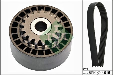 Zestaw paska klinowego wielorowkowego INA 529017710 