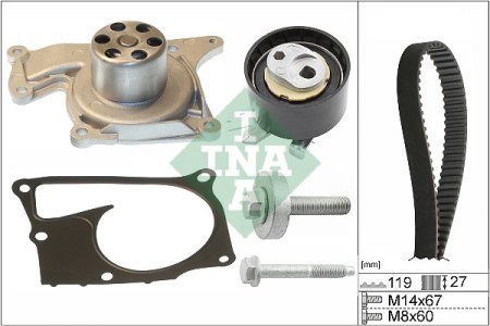 Zestaw rozrządu INA 530060730 