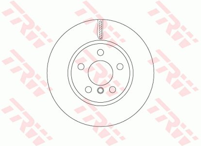 Tarcza hamulcowa TRW DF6757 34116866297