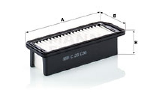 Filtr powietrza MANN-FILTER C26036 