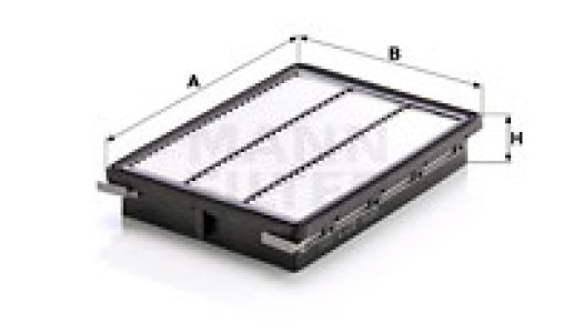 Filtr powietrza MANN-FILTER C28035 