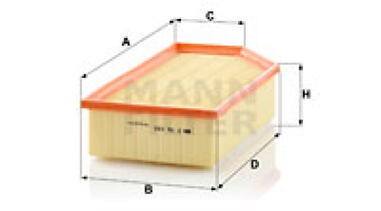 Filtr powietrza MANN-FILTER C36030 