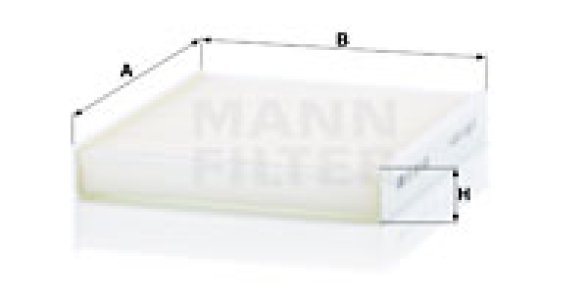 Filtr powietrza kabinowy MANN-FILTER CU22032 