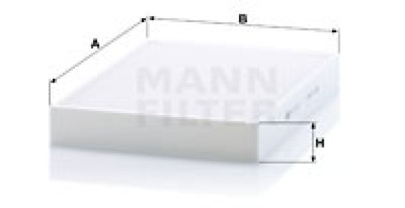 Filtr powietrza kabinowy MANN-FILTER CU34003 