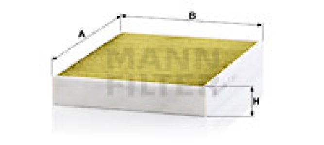 Filtr powietrza kabinowy MANN-FILTER FP2847/1 FP28471