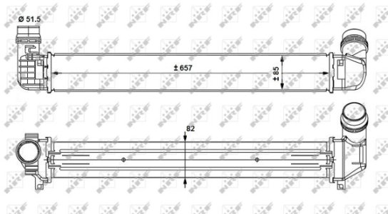 Intercooler NRF 30916 144960024R