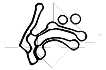 Chłodnica oleju NRF 31258 0650767