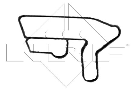 Chłodnica oleju NRF 31343 1660079J80