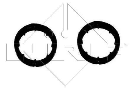 Chłodnica oleju NRF 31346 12639408