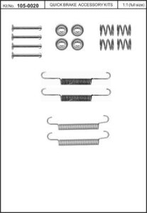 Sprężynki szczęk hamulcowych QUICK BRAKE 105-0020 0020Q