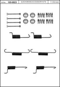 Sprężynki do szczęk hamulcowych QUICK BRAKE 105-0823 5810823000
