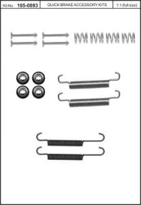 Sprężynki do szczęk hamulcowych QUICK BRAKE 105-0893 SFK428