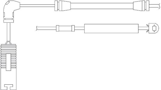 Czujnik QUICK BRAKE WS0200A 34351165580