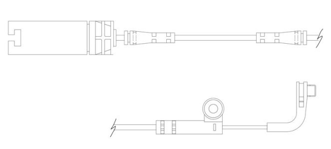Czujnik QUICK BRAKE WS0218A 34356789492