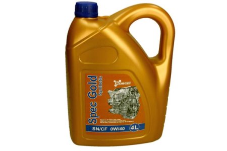 OLEJ SPECOL 0W-40 SPEC GOLD SN/CF A3/B4 4L