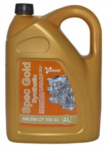 Olej silnikowy Specol 5W40 GOLD SYNTHETIC 4L