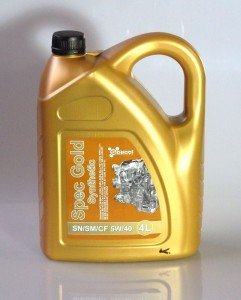 Olej silnikowy Specol 5W40 GOLD SYNTHETIC 4L