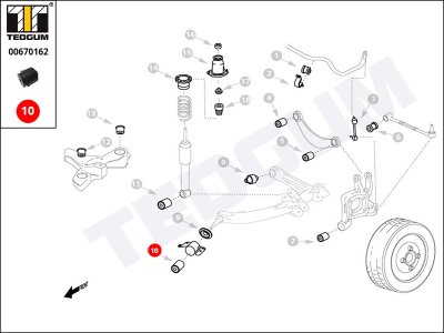 SLENTBLOK WAHACZA TOYOTA