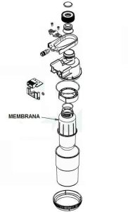 MEMBRANA WEWNĘTRZNA TEXA 3902647  DO ZBIORNIKA OLEJU/UV TEXA