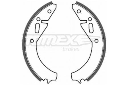 Szczęki hamulcowe TOMEX 2007 111430141