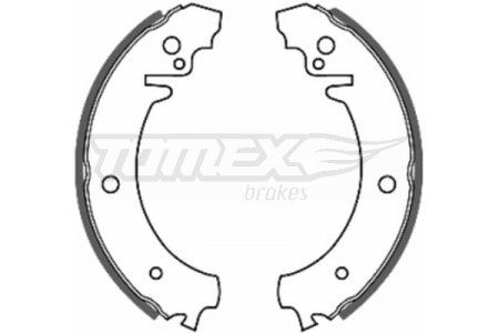 Szczęki hamulcowe TOMEX 2011 21013502090