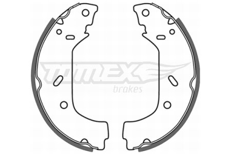 Szczęki hamulcowe TOMEX 2098 4241H7