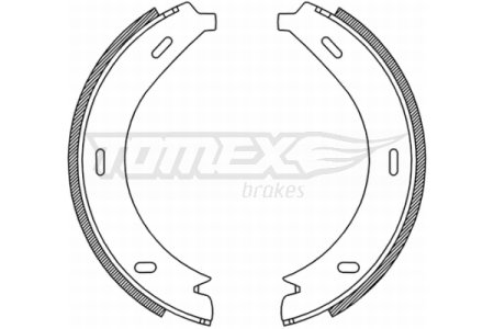 Szczęki hamulcowe TOMEX 2119 6384200020