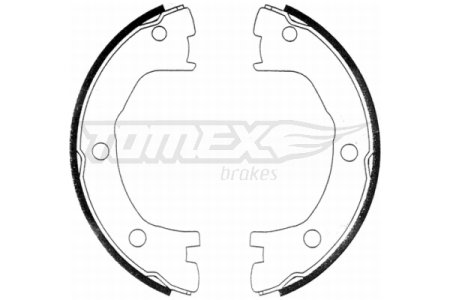 Szczęki hamulcowe TOMEX 2141 1906403