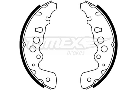 Szczęki hamulcowe TOMEX 2204 5320065D00