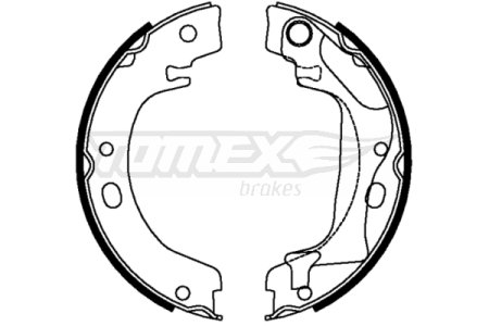 Szczęki hamulcowe TOMEX 2228 0449502120