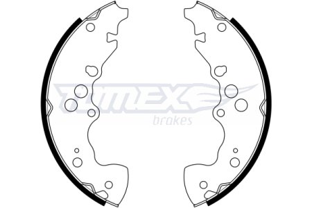 Szczęki hamulcowe TOMEX 2295 5320052D21