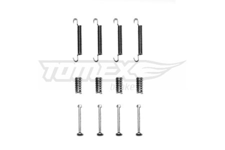 Sprężynki do szczęk hamulcowych TOMEX 4019 16006670
