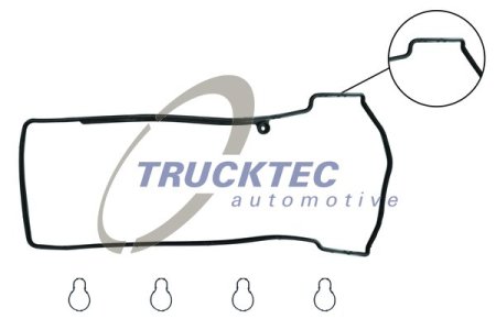 Uszczelka pokrywy zaworów komplet TRUCKTEC AUTOMOTIVE 02.10.119 6110160121