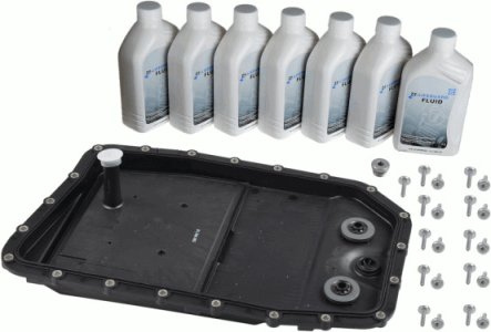 Zestaw do wymiany oleju  ZF Parts 1068.298.062 6HP26 - skrzynia automatyczna