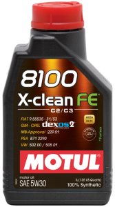 OLEJ 5W-30 8100 X-CLEAN FE C3 C2 MOTUL 1L
