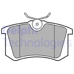 Klocki hamulcowe DELPHI LP571 20961.17.2