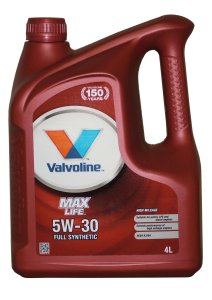 OLEJ VALVOLINE 5W30 MAXLIFE 4L