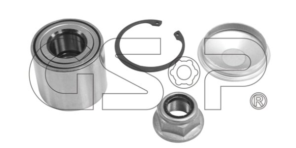 Łożysko. zestaw naprawczy piasty GSP AUTOMOTIVE GK3676 7701208059