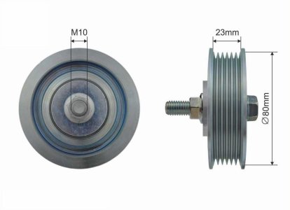 ROLKA KIERUNKOWA CAFFARO 500407 884400D010