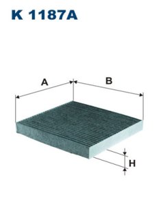 Filtr powietrza kabinowy FILTRON K1187A 