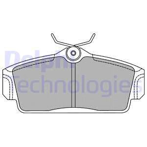 Klocki hamulcowe DELPHI LP1435 410602F525