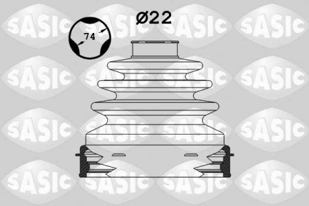 OSŁONA PRZEGUBU WEWN. FORD FOCUS II